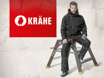 KRÄHE / рабочая практичная одежда и обувь из Германии