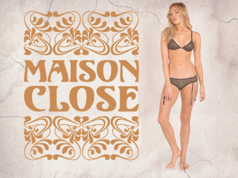 MAISON CLOSE | купить сексуальное нижнее белье из Франции